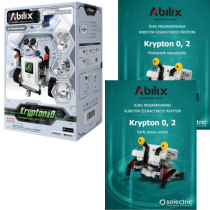 Robot interaktywny Abilix Krypton 0 v2 EDU z podręcznikiem
